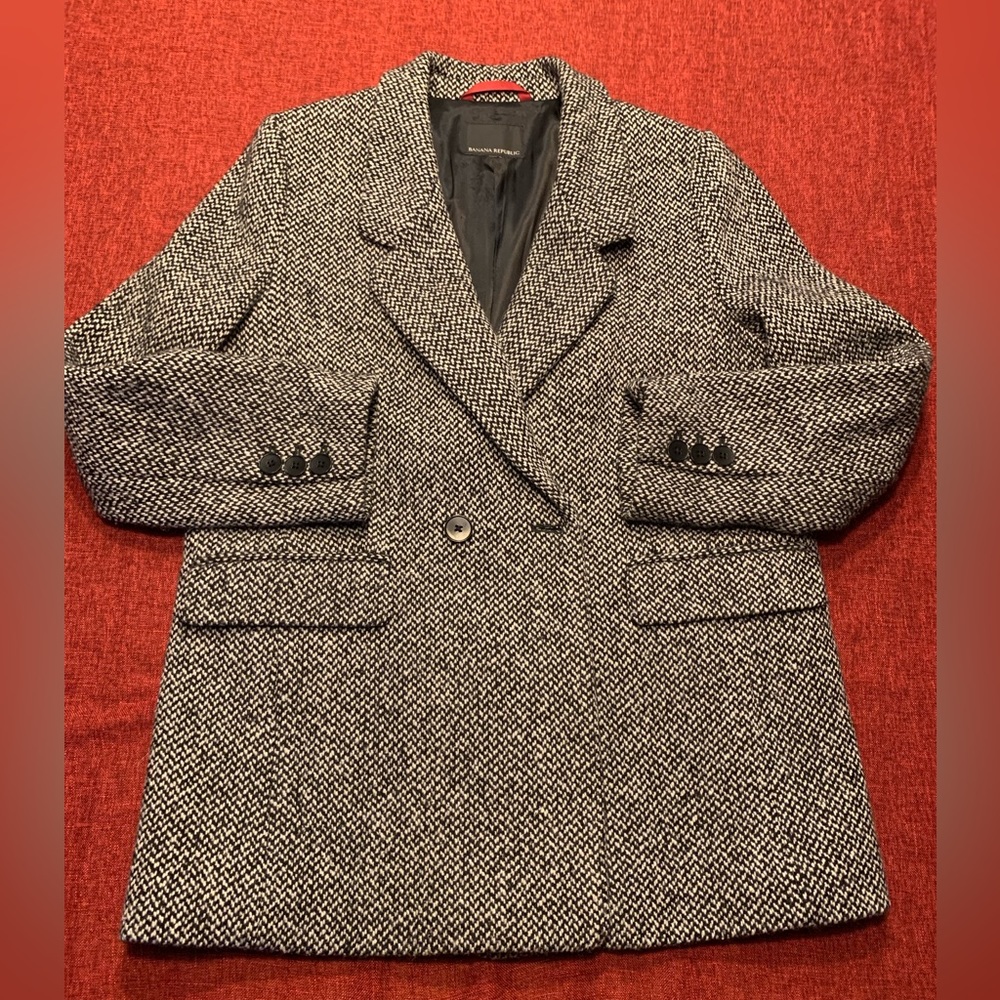 Banana Republic Wool Pea Coat S. 14
